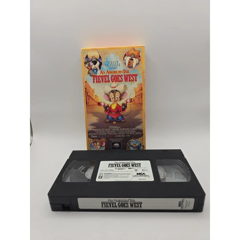 American Tail, An - Fievel Goes West (VHS, 1992)